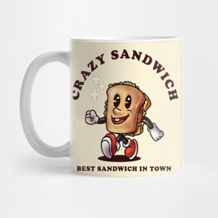 Sandwich Vintage Cartoon Mug